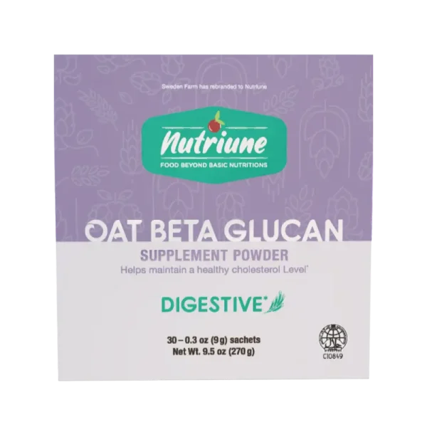 Nutriune Oat Beta Glucan Digestive Supplement