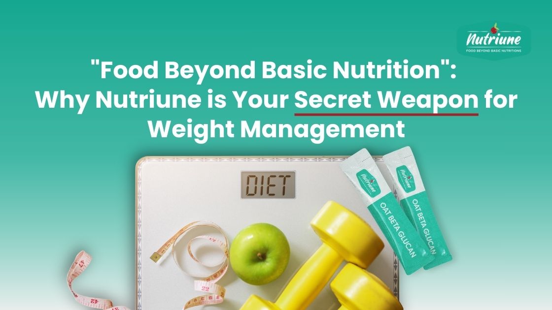 food beyond basic nutrition for weight management with oat beta glucan
