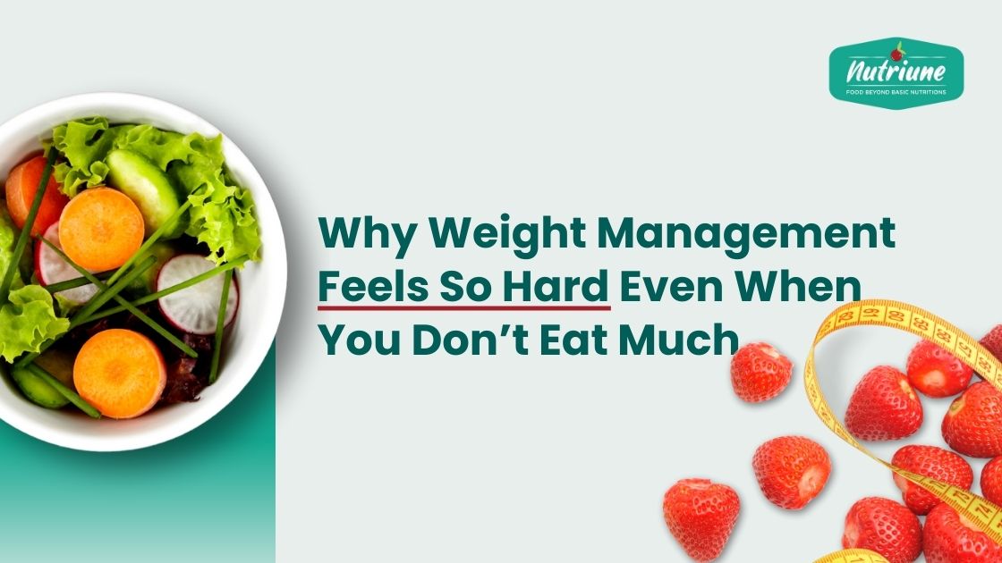 Why Weight Management how can i manage my weight naturally with daily habits